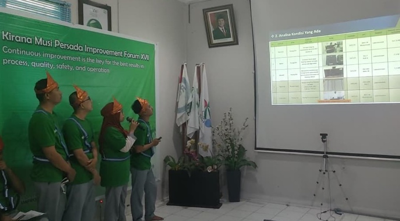 Tetap konsisten dalam berimprovement, KMP kembali Gelar Kirana Musi Persada Improvement Forum XVII
