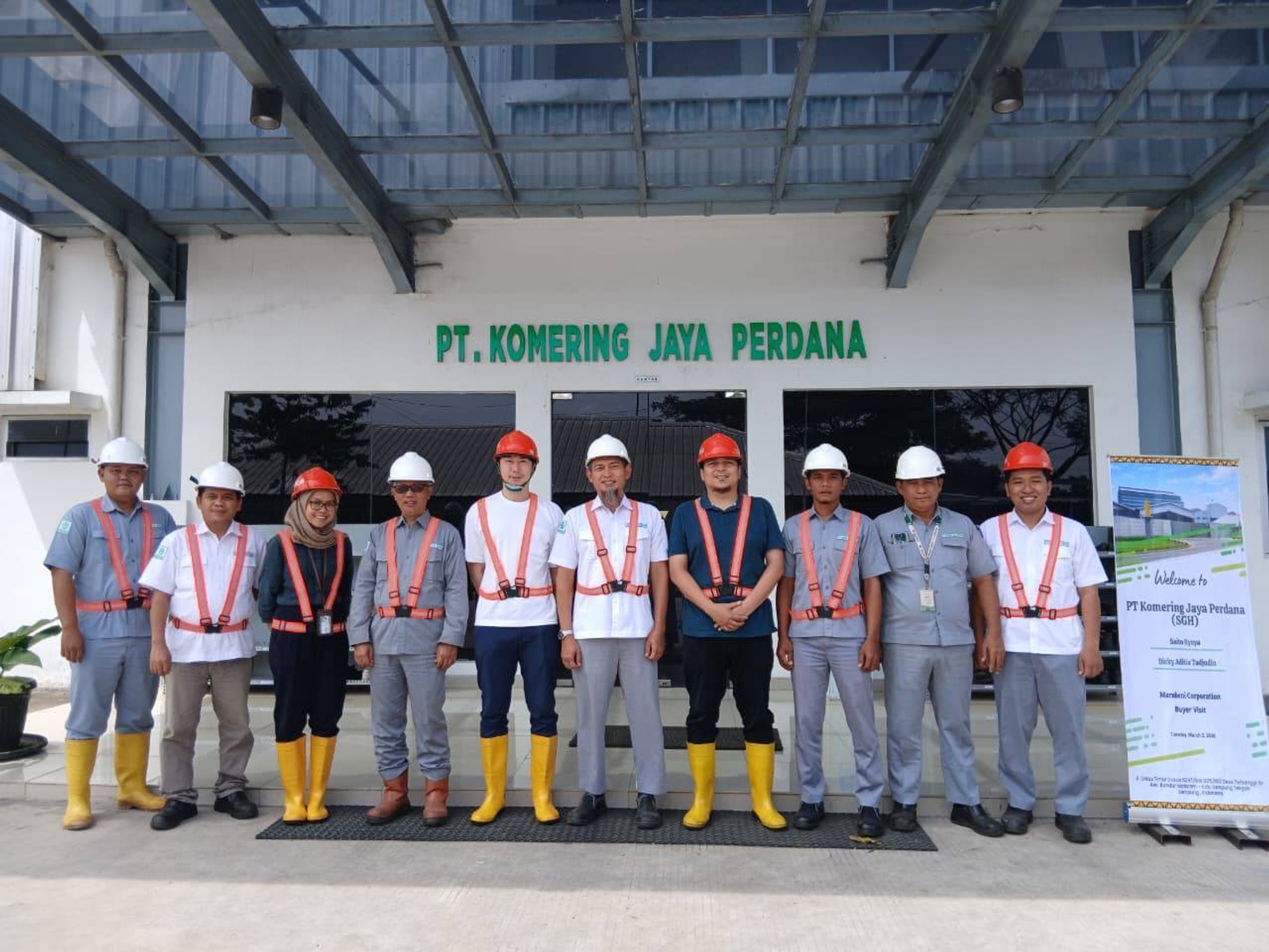 PT Komering Jaya Perdana Welcomes Strategic Visit from Marubeni Corporation