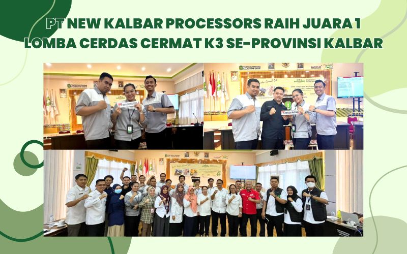 PT New Kalbar Processors Wins 1st Place in West Kalimantan Province's K3 Smart Quiz Competition